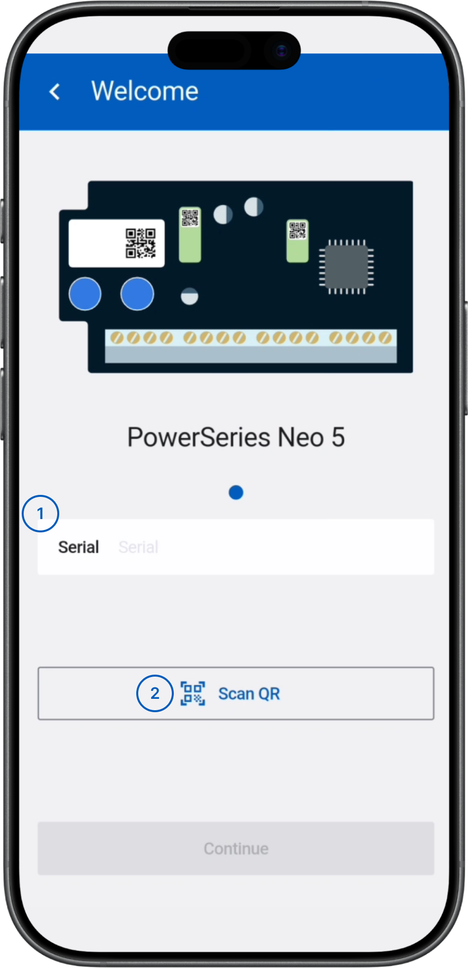 Neo 5 screen