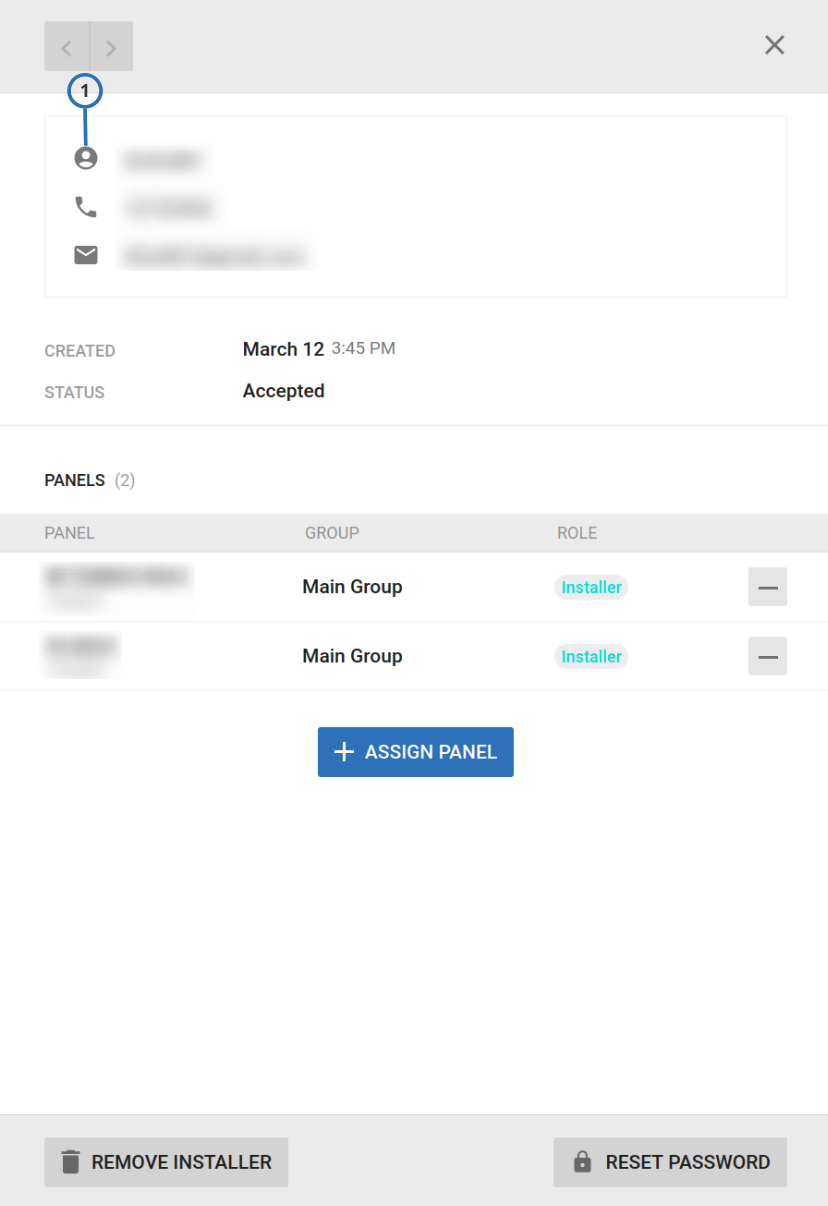 Navigating the Installers blind (light)