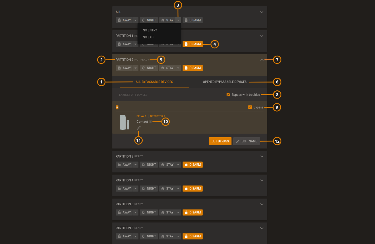 Navigating the STATE tab (dark)