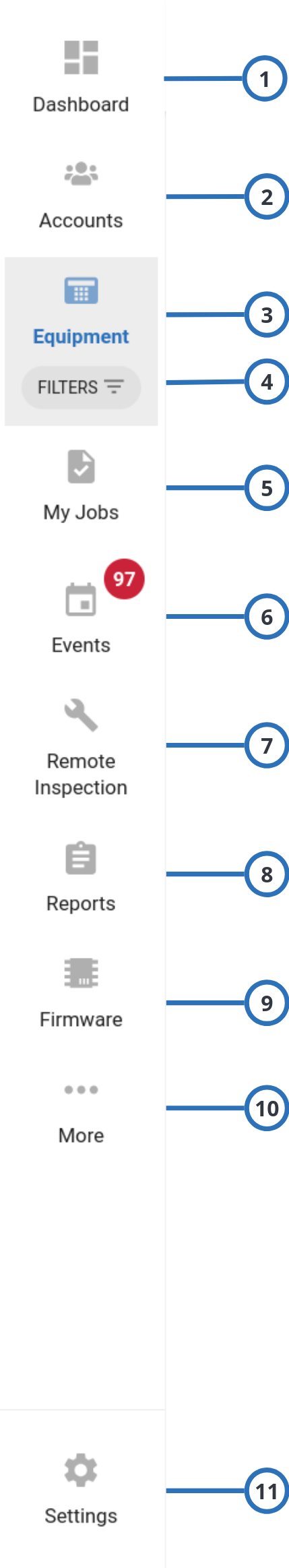 Navigation pane (light)