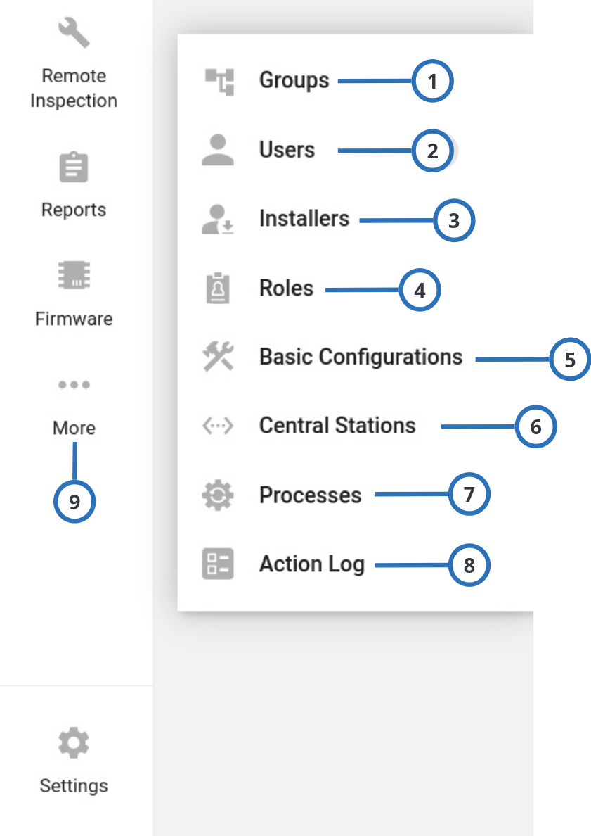 Navigation pane more (light)
