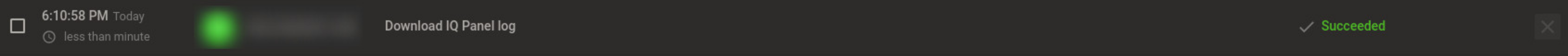 Processes page (dark)