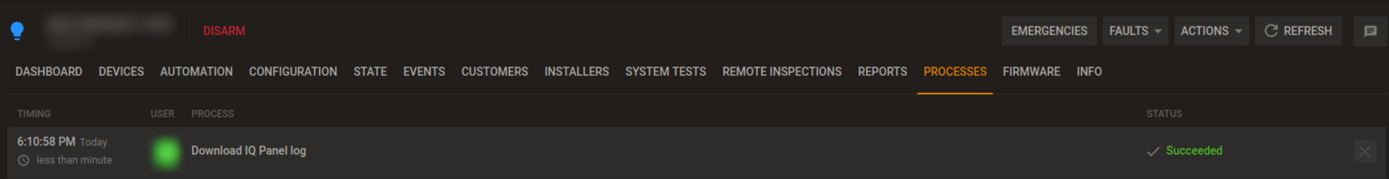 Processes tab (dark)