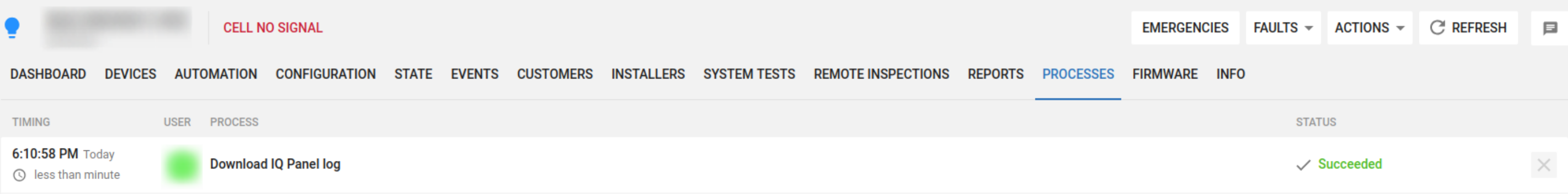 Processes tab (light)
