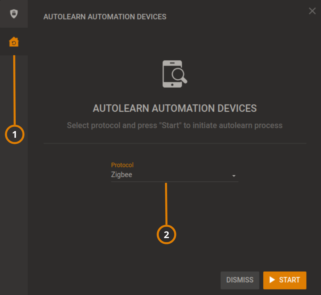 ZigBee support (dark)
