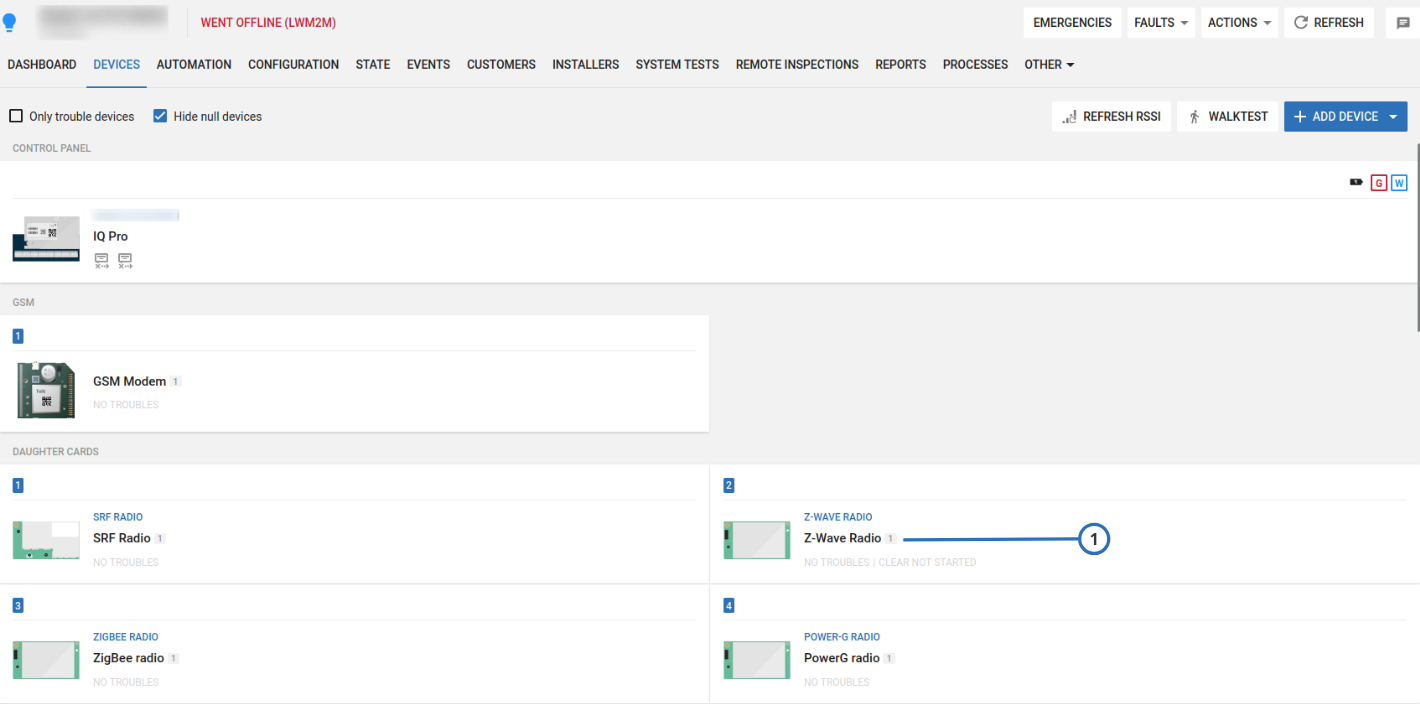 ZigBee support (light)