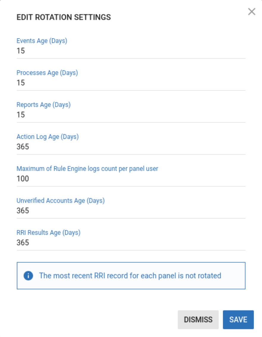 Rotation setup (light)