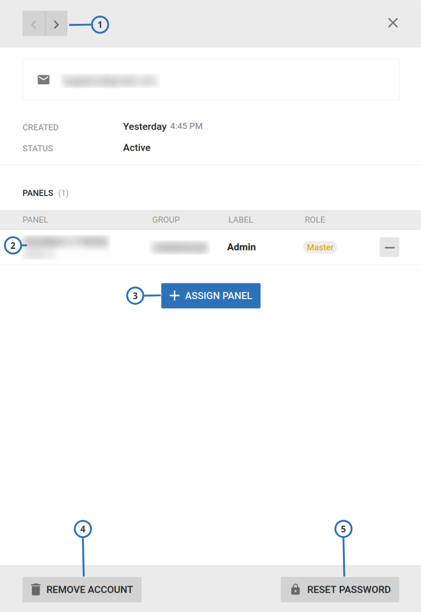 Account blind (light)