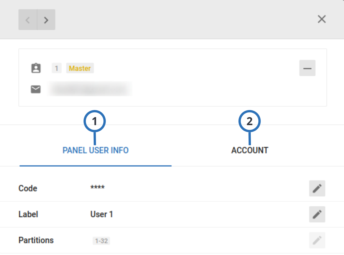 Navigating the EVENTS tab (light)