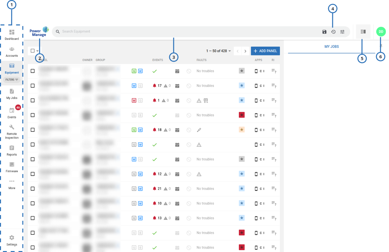 Navigating the UI (light)