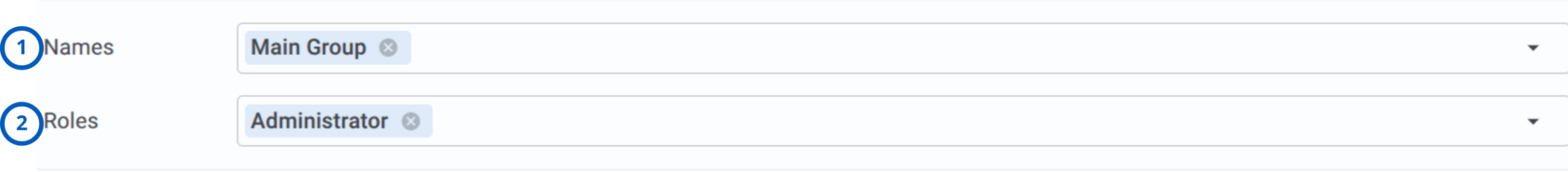 Group filters (light theme)